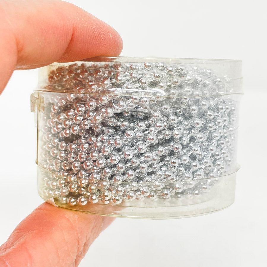 Metallic Silver 2.5mm Chain