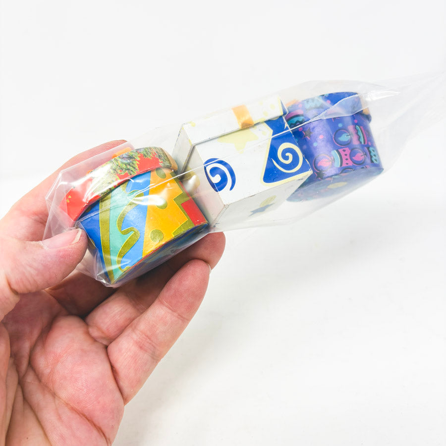 Tiny Paper Wrapped Gift Box With Bow Bundles