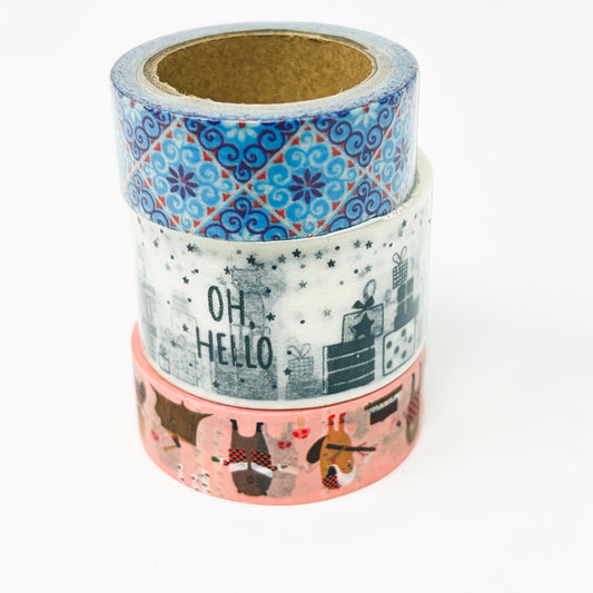 Whimsical Holiday Washi Tape Bundle