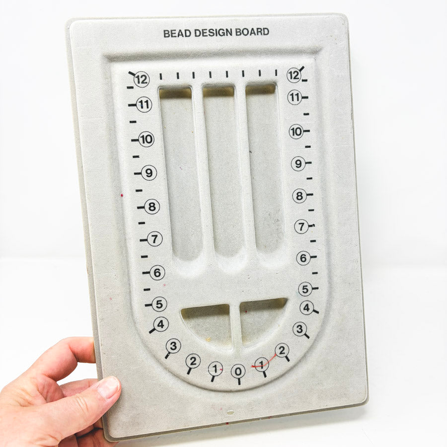 Grey Felted Bead Design Board