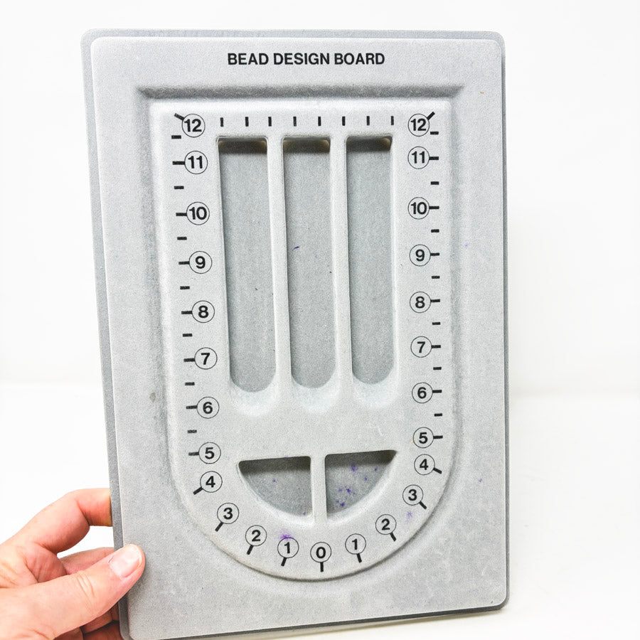 Grey Felted Bead Design Board