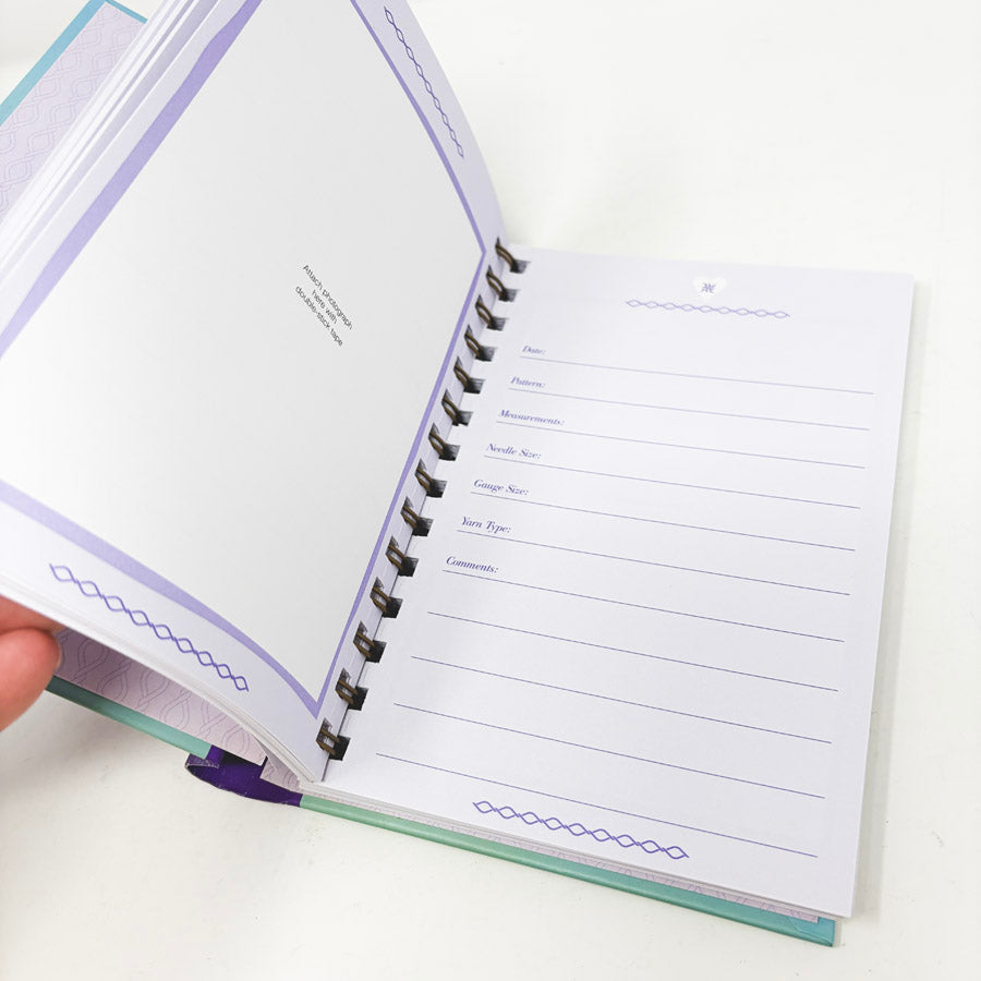 Knitter's Journal Book (cover fading)