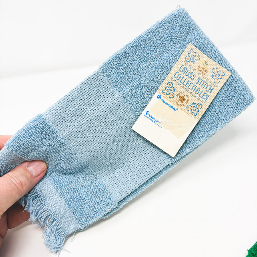 Cross Stitch Border Hand Towels