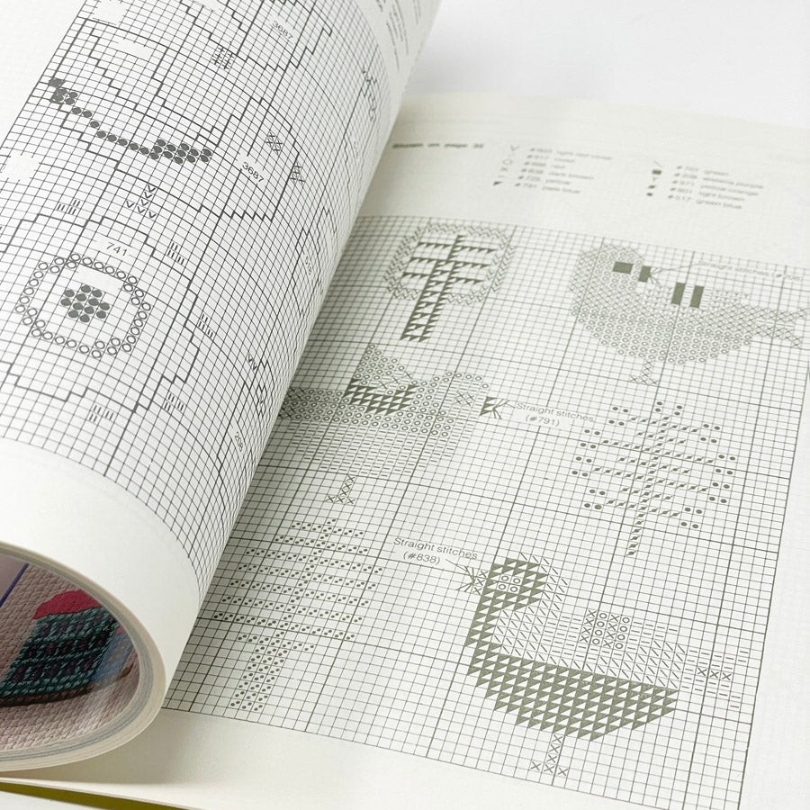 The Best Collection of Cross Stitch Designs and Handiwork Book