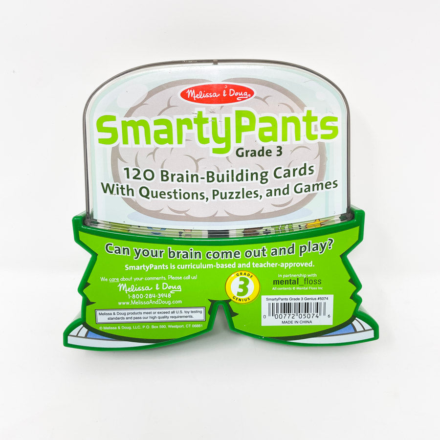 Smarty Pants Grade 3 Brain Building Cards by Melissa & Doug