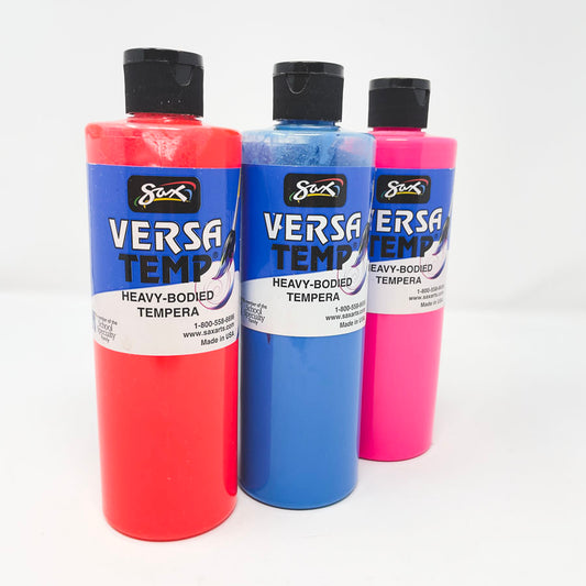 Sax Heavy Bodied Tempera Paint - 16oz Bottles