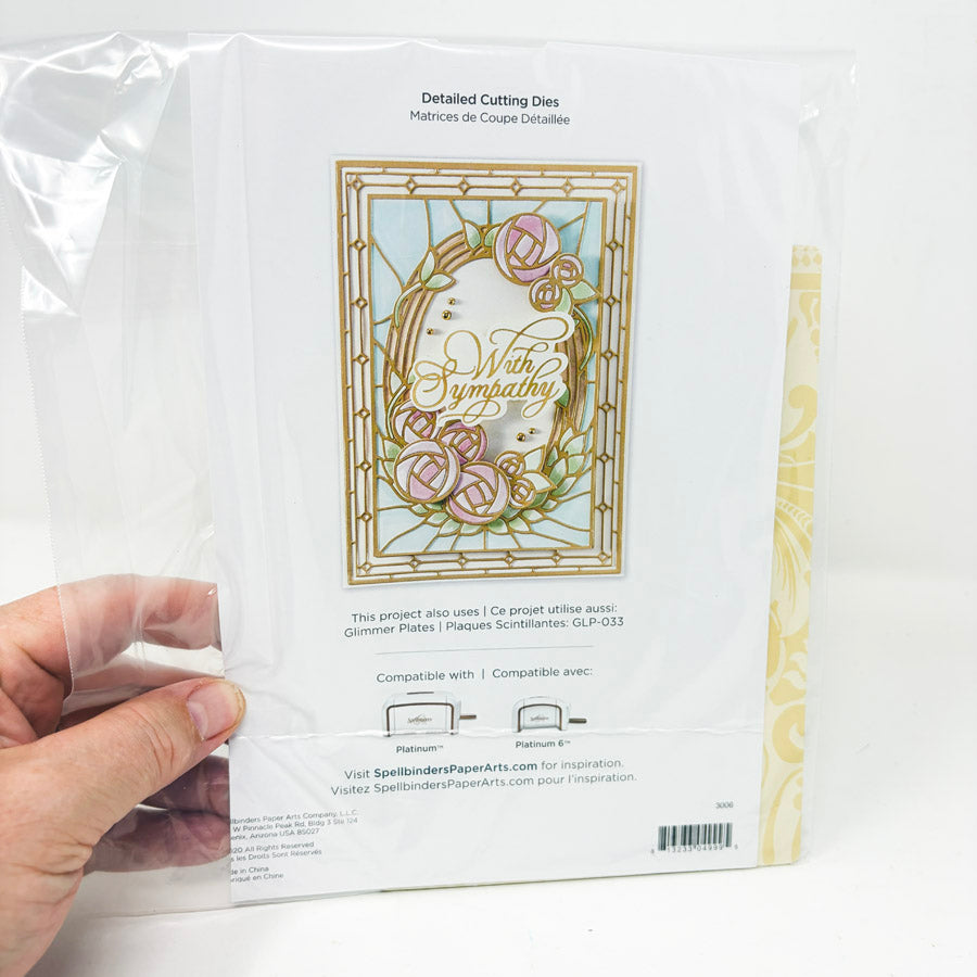 Spellbinders Deco Bloom Etched Dies