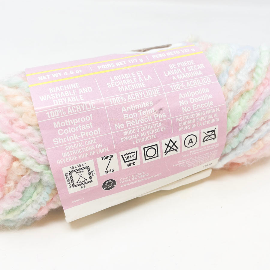 Red Heart Baby Clouds Yarn - Tutti Frutti