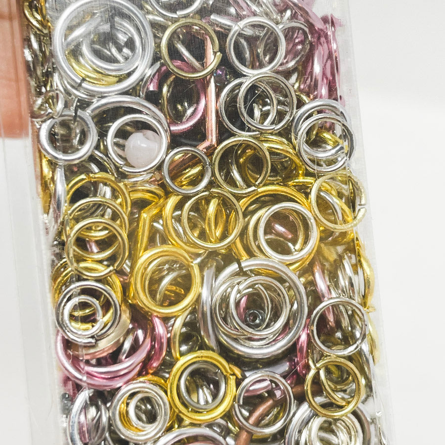 Mixed Metal Jump Rings