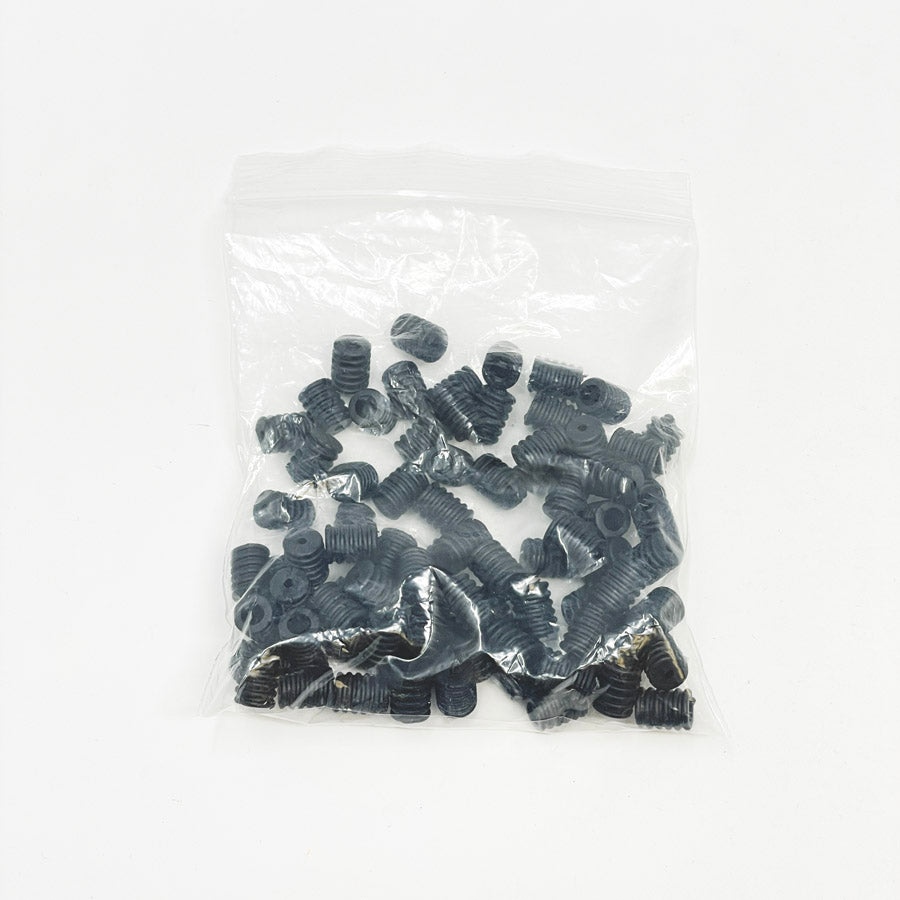Black Socket Screw Style Beads