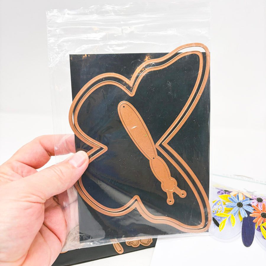 Spellbinders Butterfly Card Creator Etched Dies