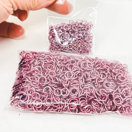 Pink Jump Ring Bundle