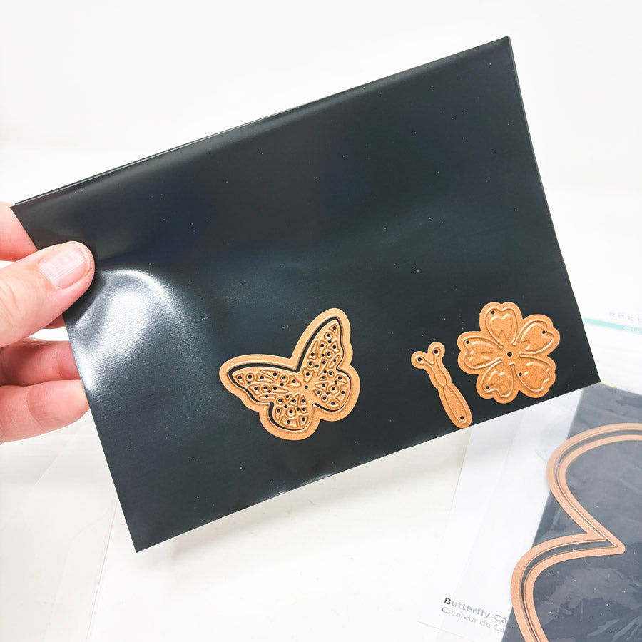 Spellbinders Butterfly Card Creator Etched Dies