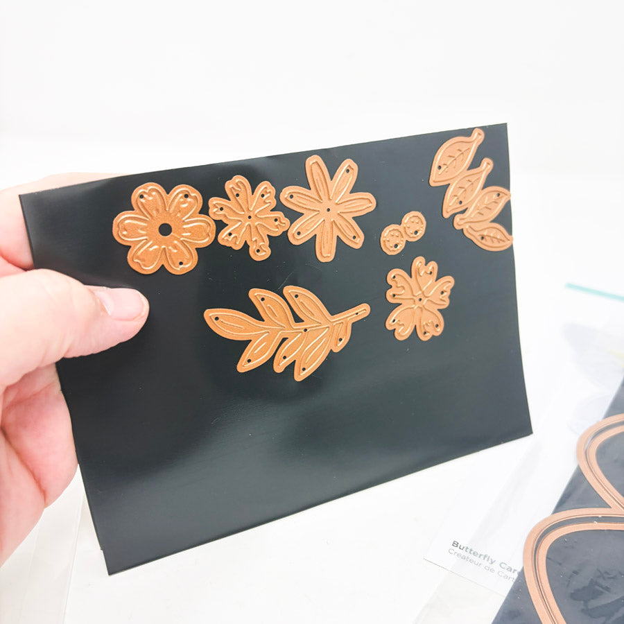 Spellbinders Butterfly Card Creator Etched Dies