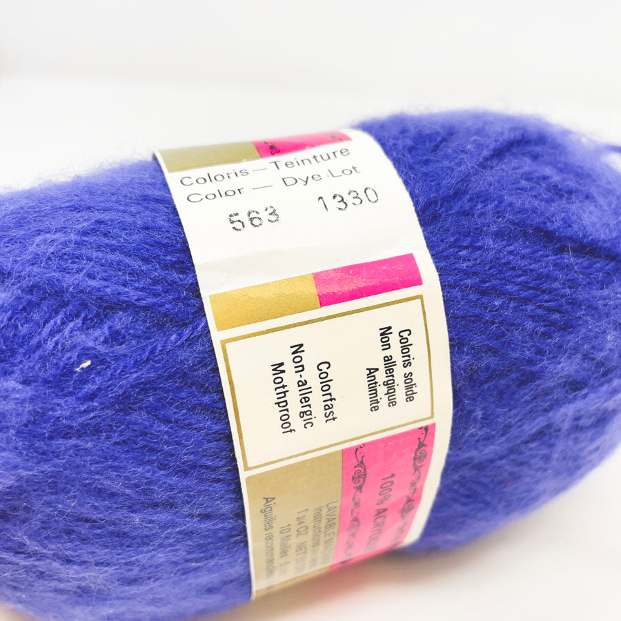 Unger Fluffy Yarn - Bright Blue