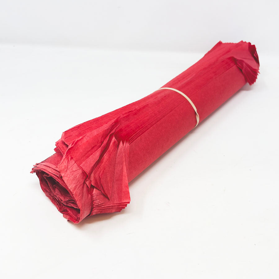 Large Roll of Red Tissue Paper