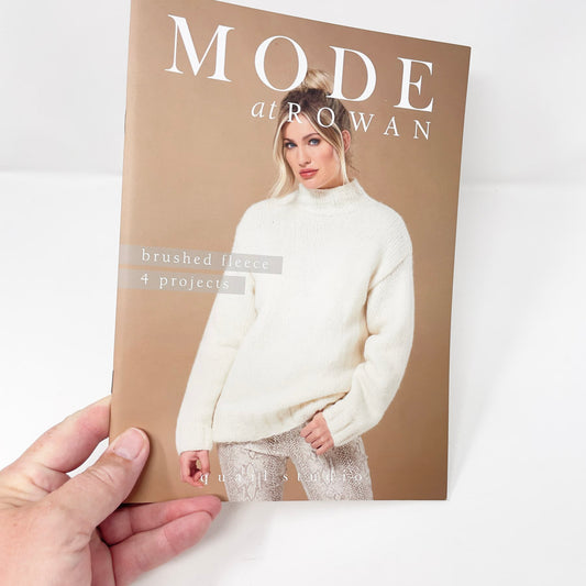 Brushed Fleece 4 Projects - Mode at Rowan Pattern Book by Quail Studio