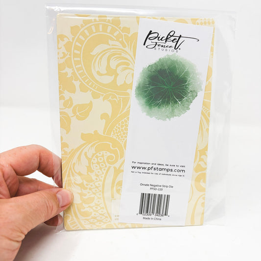 Picket Fence Studio – Ornate Negative Strip Die