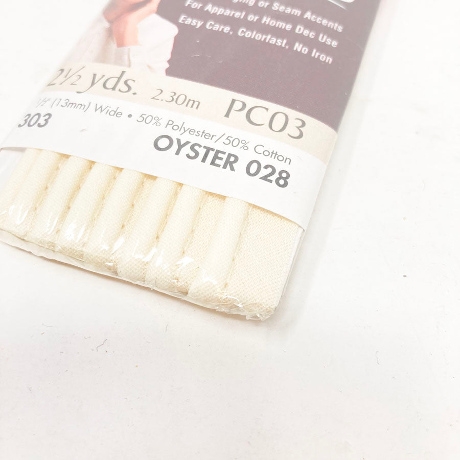 Wrights Maxi Pipping 1/2" wide- oyster