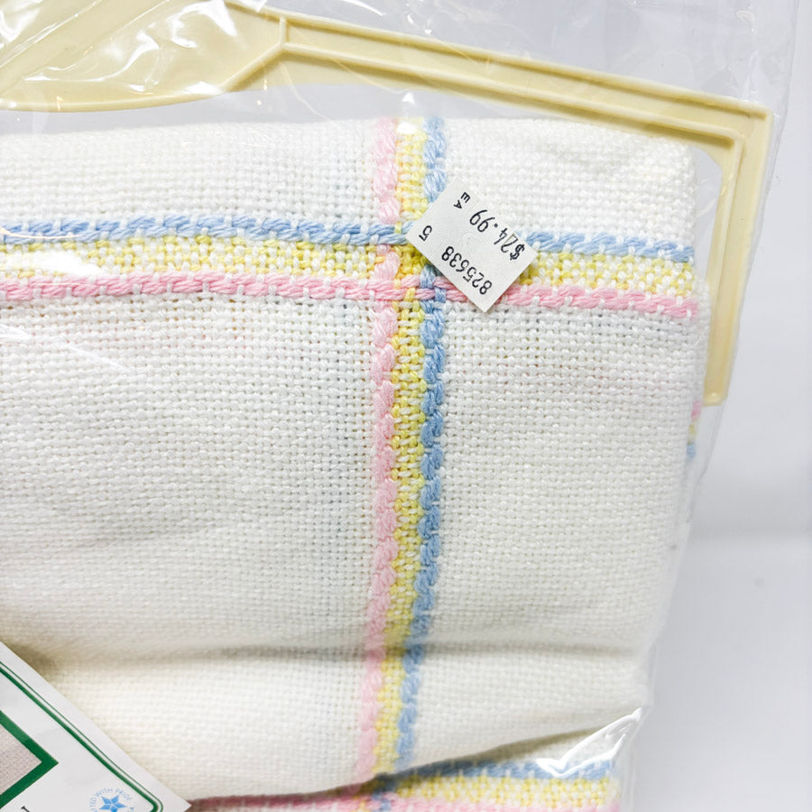 Cross Stitch Collectible 14 Count Baby Time Afghan - 38" x 38"