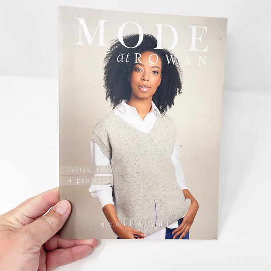 Felted Tweed 4 Projects - Mode at Rowan Pattern Book by Quail Studio