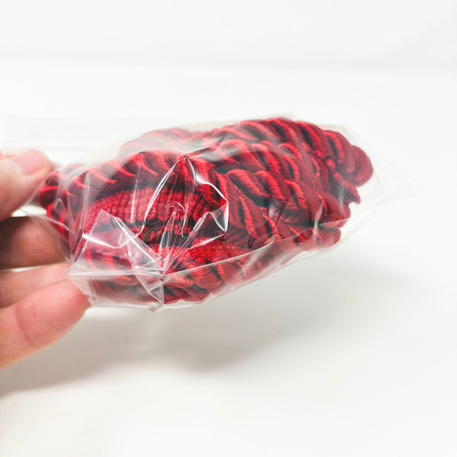 Red Twist Upholstery Trim