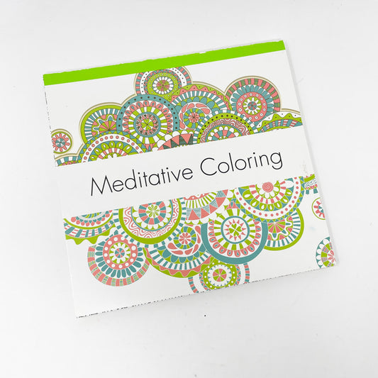 "Meditative Coloring" Coloring Book