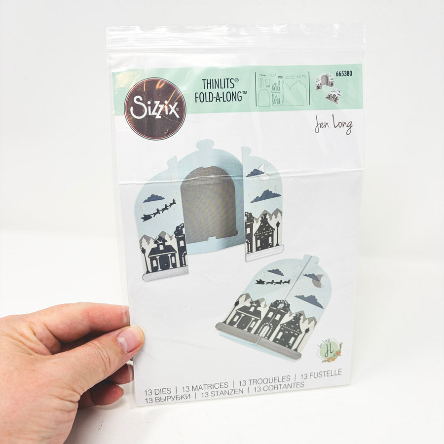 Sizzix Thinlits Cutting Die - Bell Jar Fold Along
