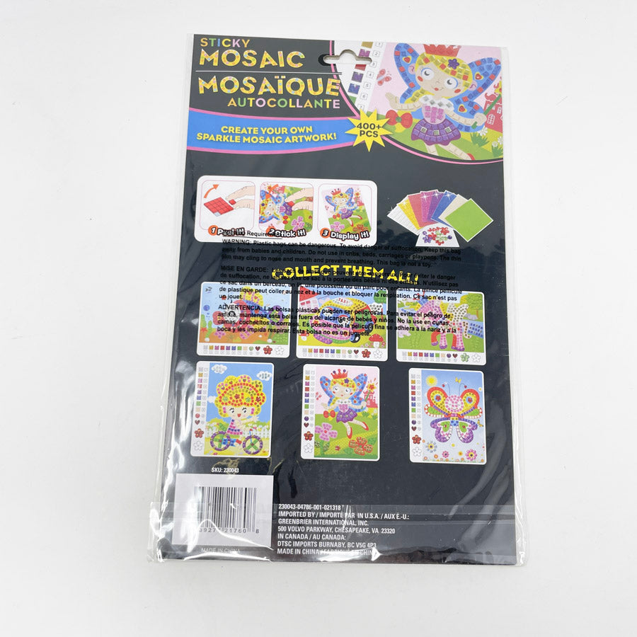 Sticky Mosaic Collage Kit