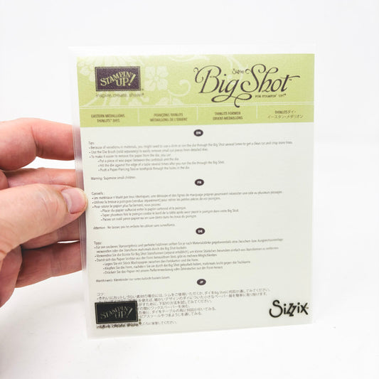 Stampin' Up Sizzix Big Shot Die – Thinlits Eastern Medallions