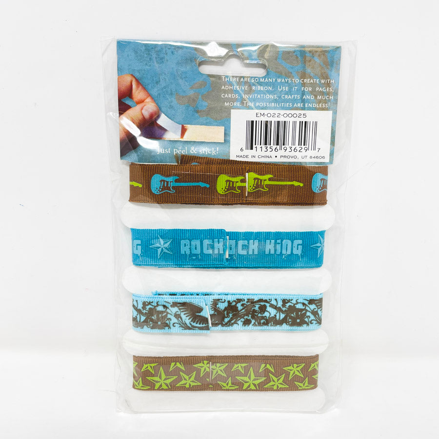 DCWV Rockstar Adhesive Ribbon Pack