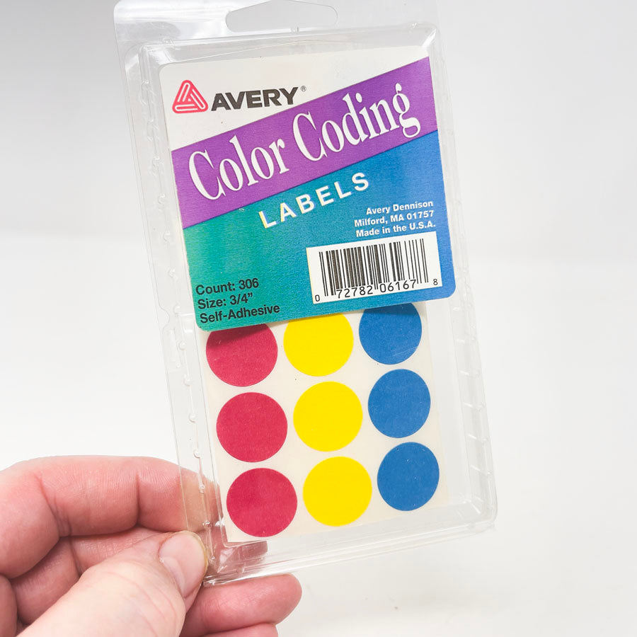 Avery Color Coding Labels