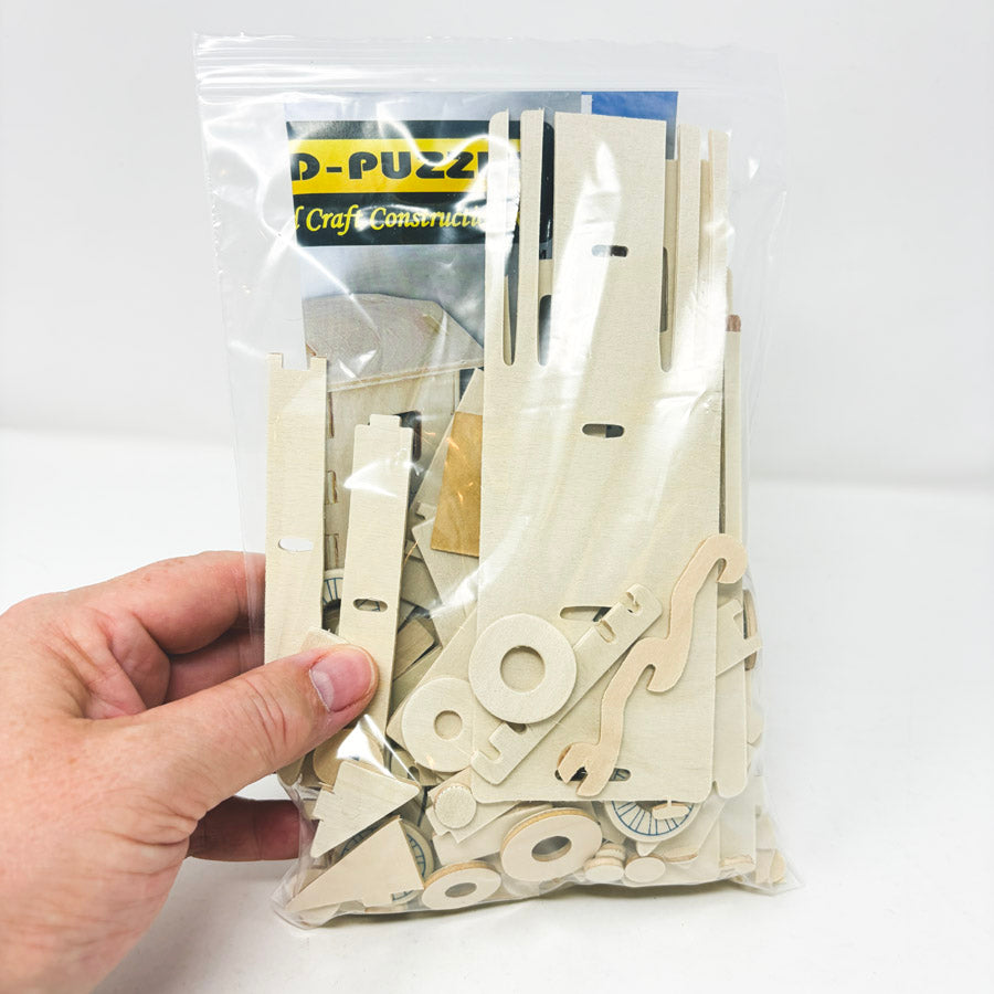 3D Steam Train Puzzle