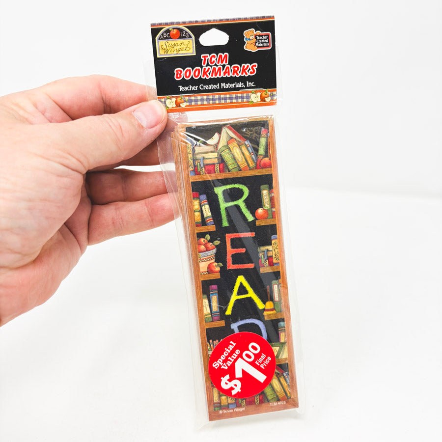 "READ" Susan Winget TCM Bookmark Set