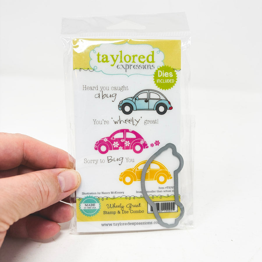 Taylored Expressions Wheely Great Stack Stamp and Die Set