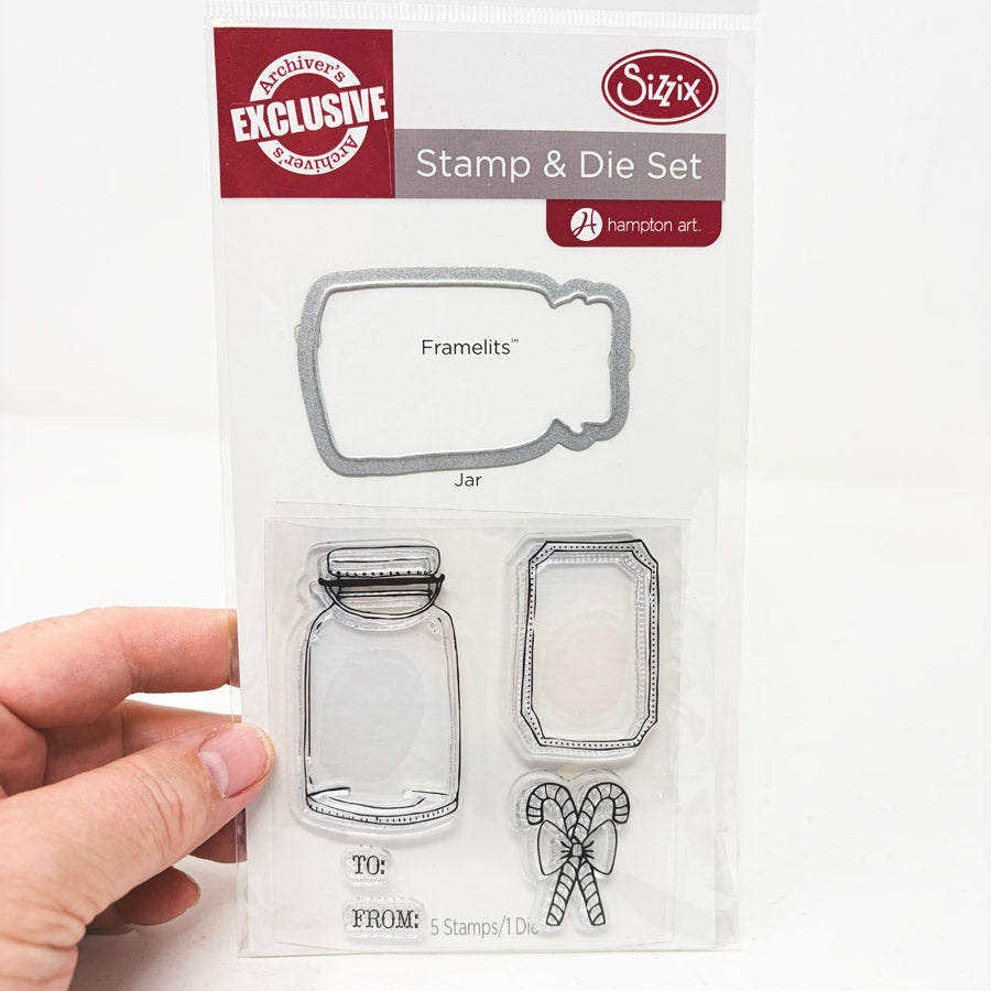 Archiver's Exclusive/Sizzix Stamp and Die Set
