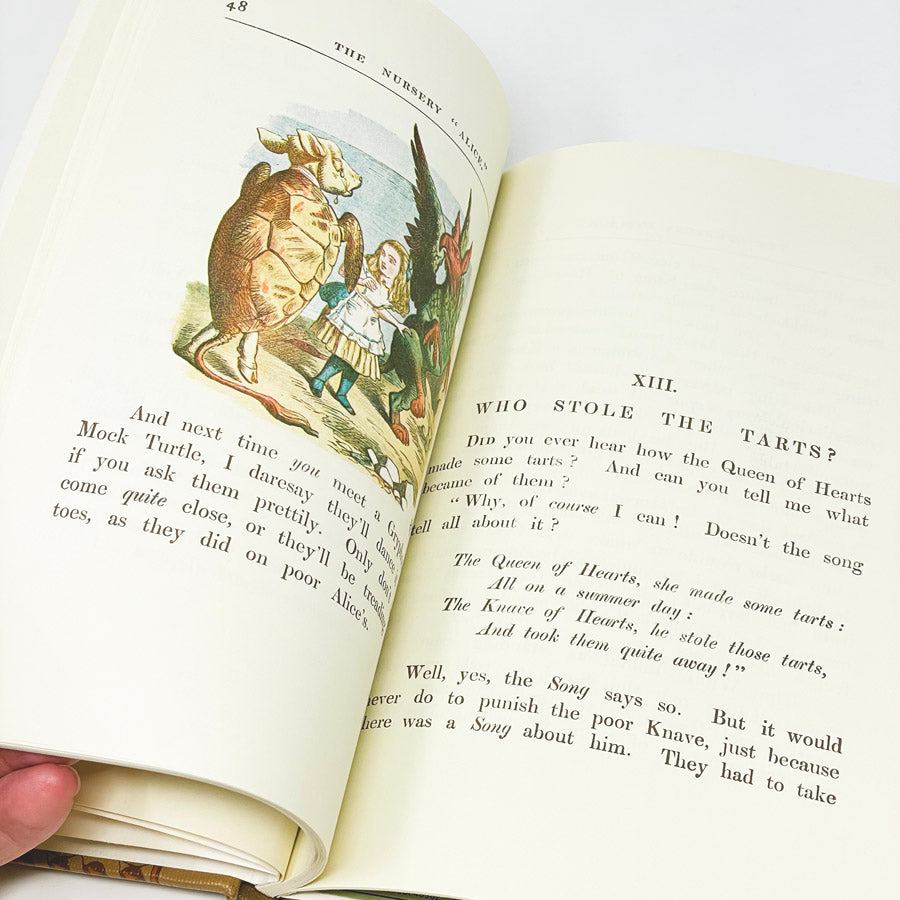 1966 "The Nursery" Book by Lewis Carroll - Library Copy
