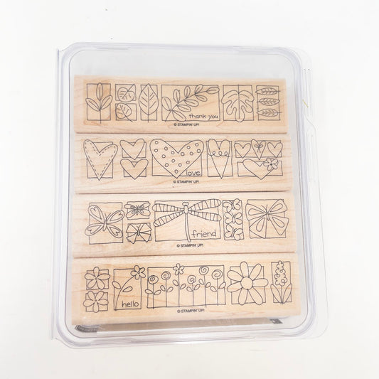 A Little Bit of Happiness – Stampin' Up! Rubber Stamps