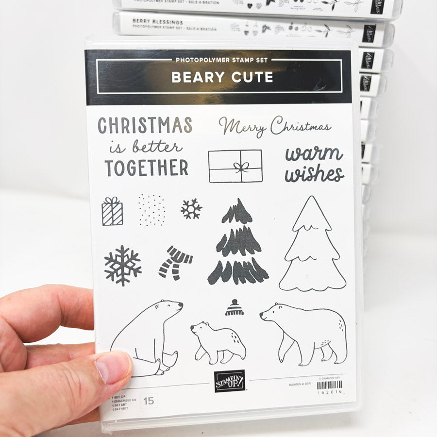 Nature Themed Stampin’ Up Cling Stamp Sets (Copy)