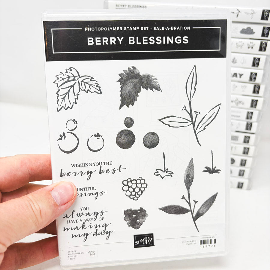 Nature Themed Stampin’ Up Cling Stamp Sets (Copy)