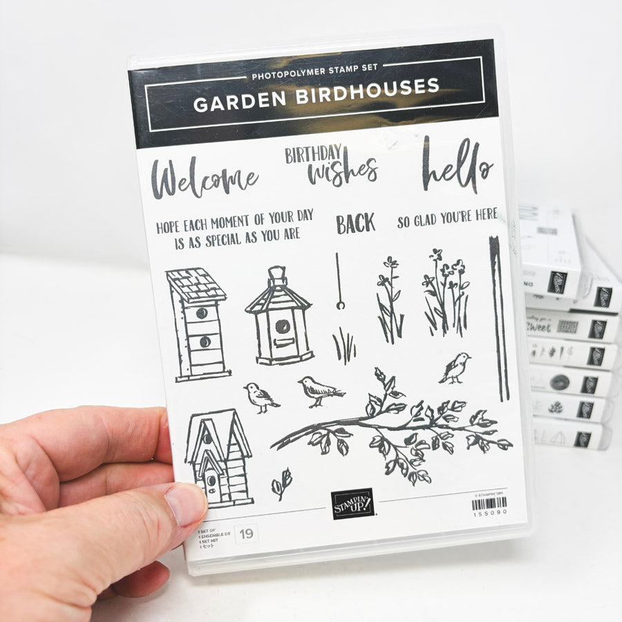 Nature Themed Stampin’ Up Cling Stamp Sets (Copy)