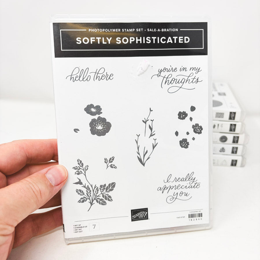 Nature Themed Stampin’ Up Cling Stamp Sets (Copy)