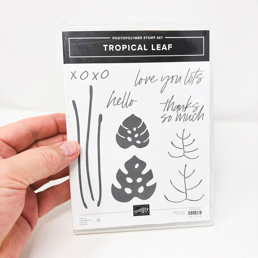 Nature Themed Stampin’ Up Cling Stamp Sets (Copy)