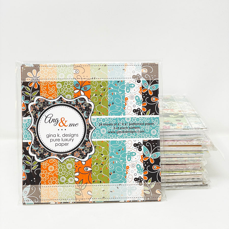 Gina K Designs 6x6 Paper Packs  – Pick a Design