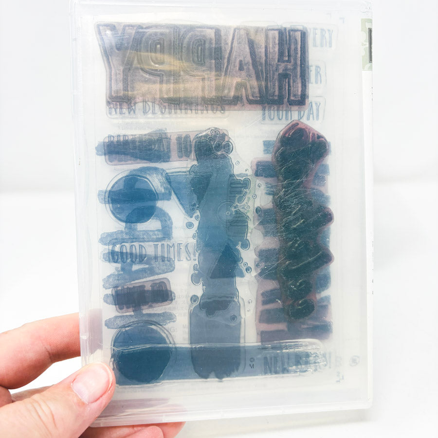 Occassion Themed Stampin’ Up Cling Stamp Sets