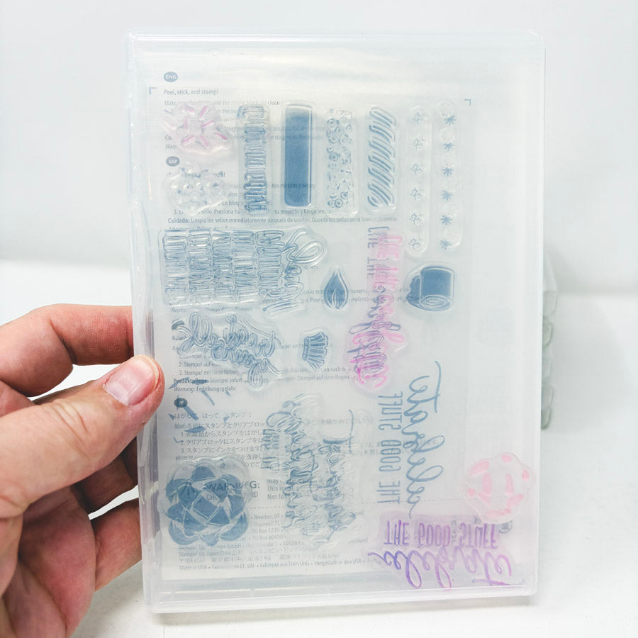 Occassion Themed Stampin’ Up Cling Stamp Sets