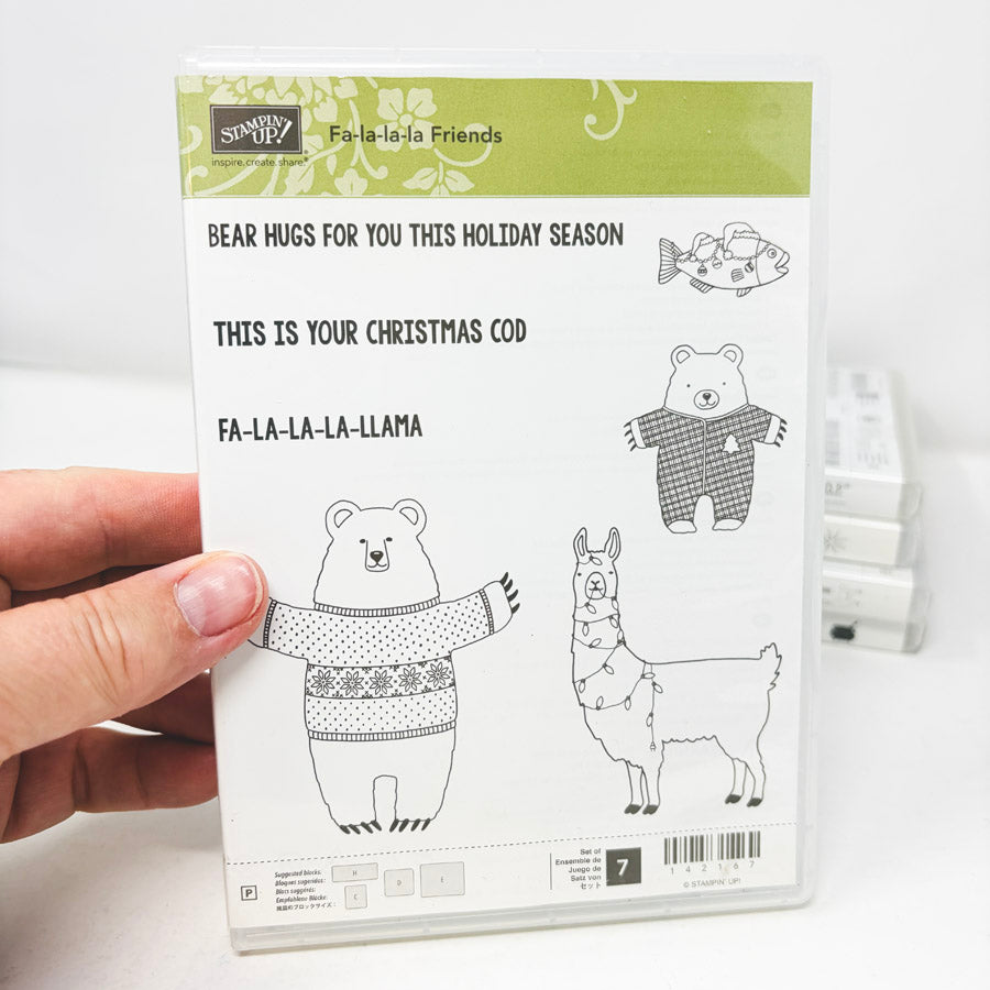 Occassion Themed Stampin’ Up Cling Stamp Sets