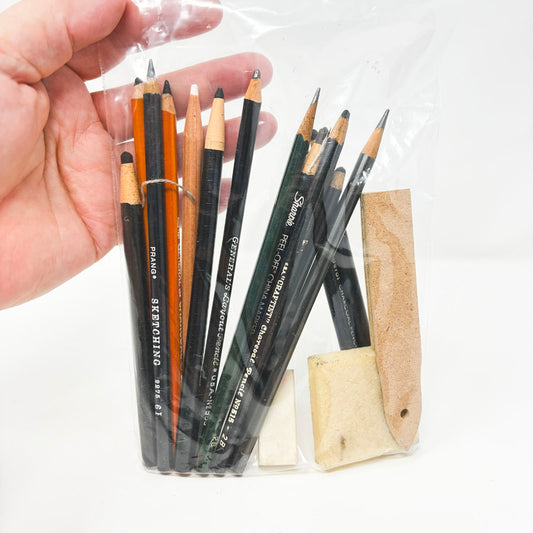 Ebony/Charcoal Pencil Bundle