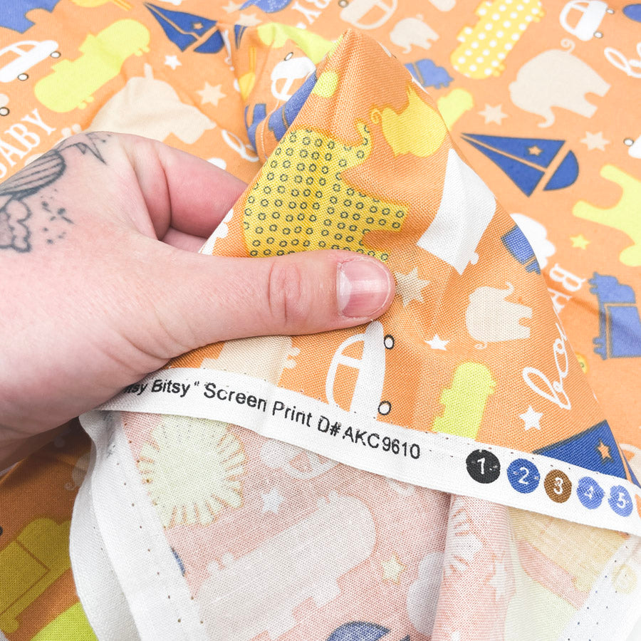 2 Yds x 42" Itsy Bitsy Cotton Fabric by K&Company