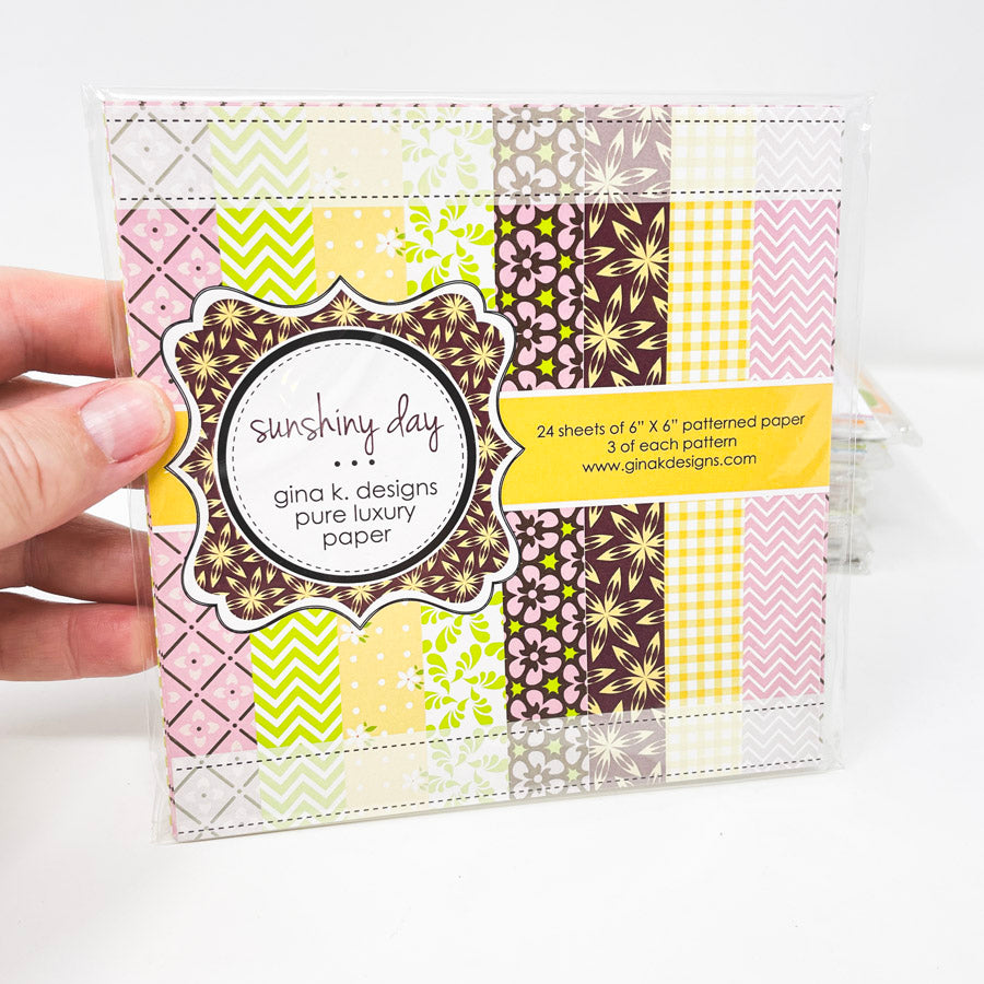Gina K Designs 6x6 Paper Packs  – Pick a Design